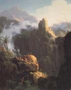 Thomas Cole Landscape Composition Saint John in the Wilderness (mk13) oil painting reproduction